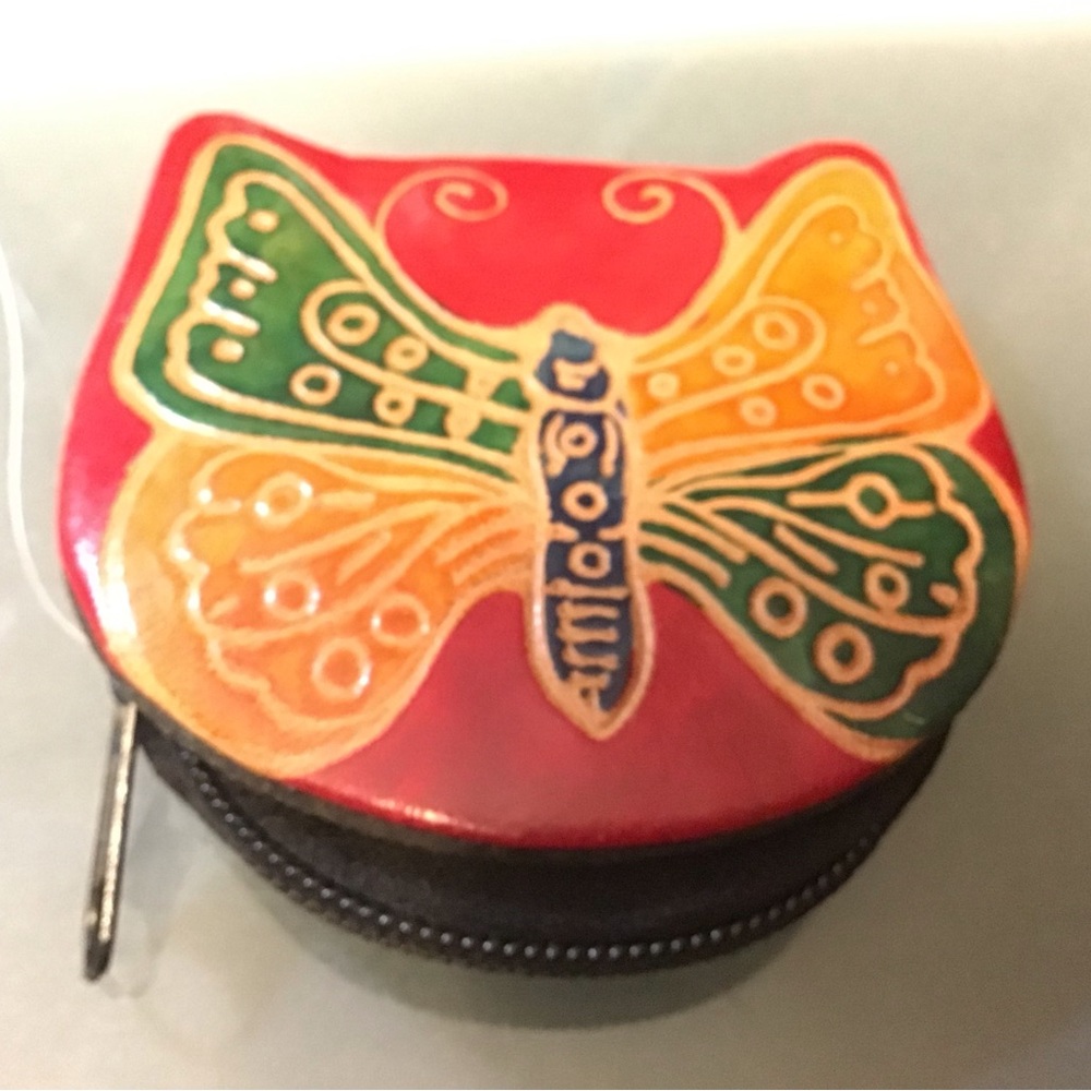 Colorful Butterfly Coin Purse - Picture 2 of 5